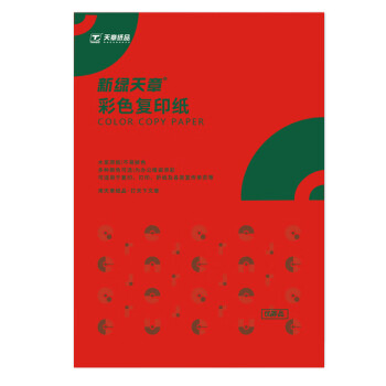 天章(TANGO) 70g復印紙  彩色復印紙打印紙 A4 100張(包）